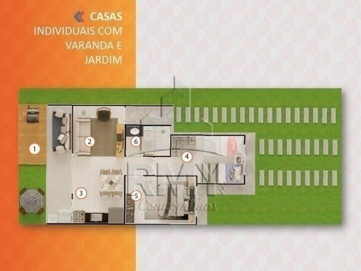 Casa à venda com 2 quartos, 52m² - Foto 8