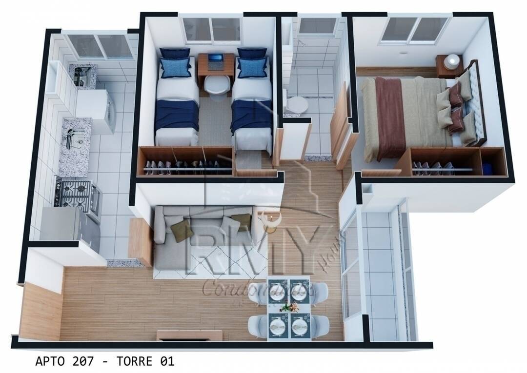 Apartamento à venda com 2 quartos, 42m² - Foto 18