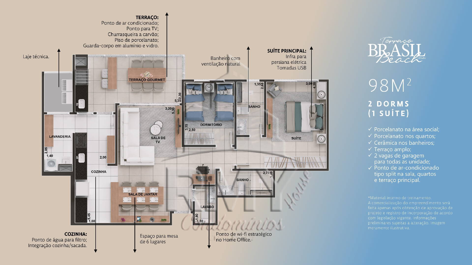 Apartamento à venda com 3 quartos, 98171m² - Foto 7