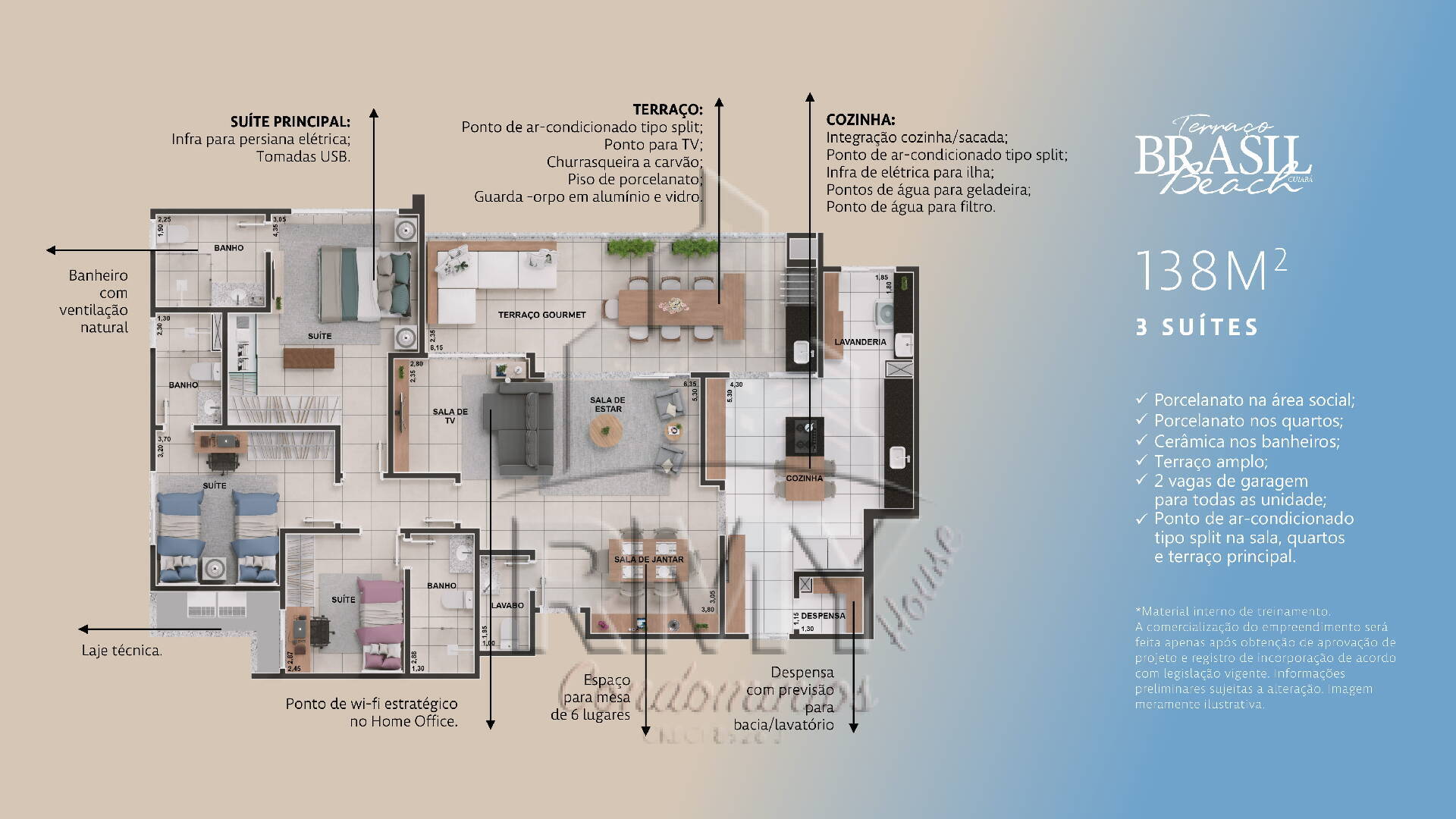 Apartamento à venda com 3 quartos, 98171m² - Foto 10