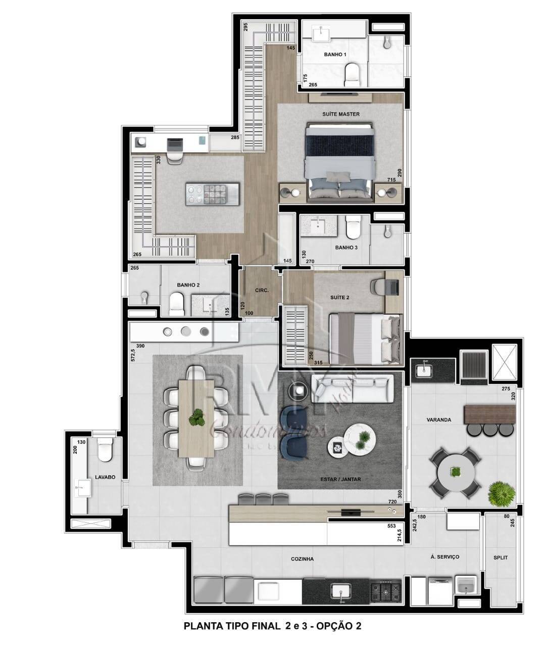 Apartamento à venda com 3 quartos, 132m² - Foto 40