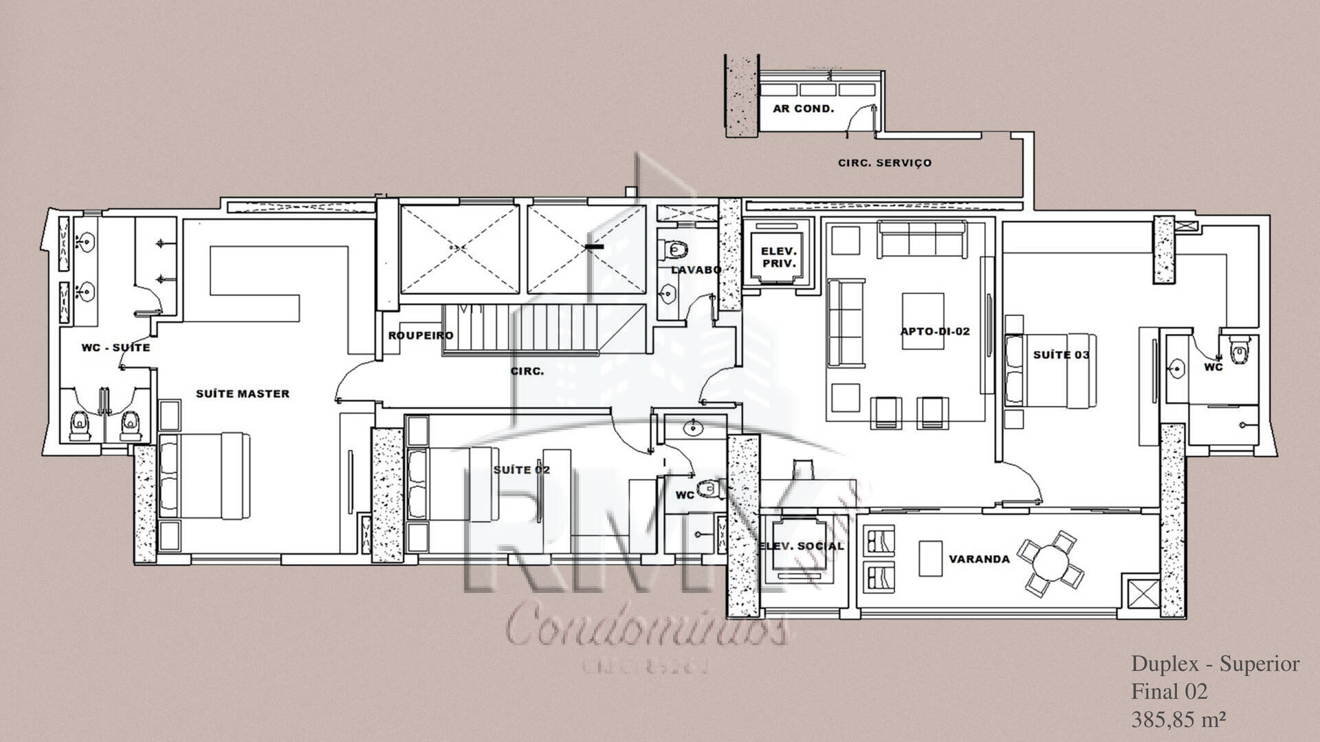 Apartamento à venda com 4 quartos, 209m² - Foto 20