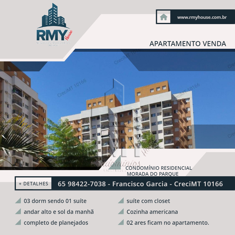 Apartamento à venda com 3 quartos, 80m² - Foto 1